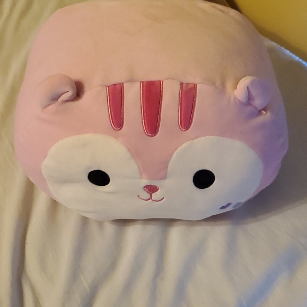 Squishmallows pink cat